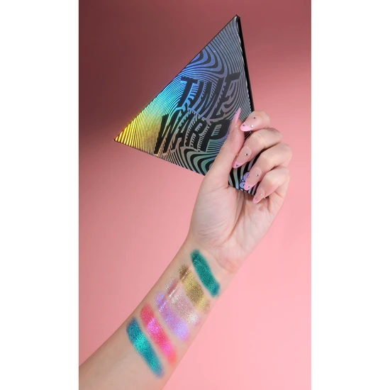 Glisten Cosmetics Time Warp Pressed Pigment Palette