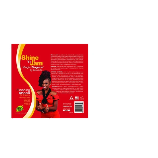 Ampro Shine N Jam Magic Fingers Finishing Sheen Spray 326 g