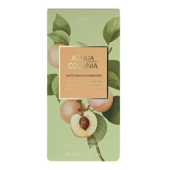 4711 Acqua Colonia White Peach & Coriander Eau De Cologne 50ml