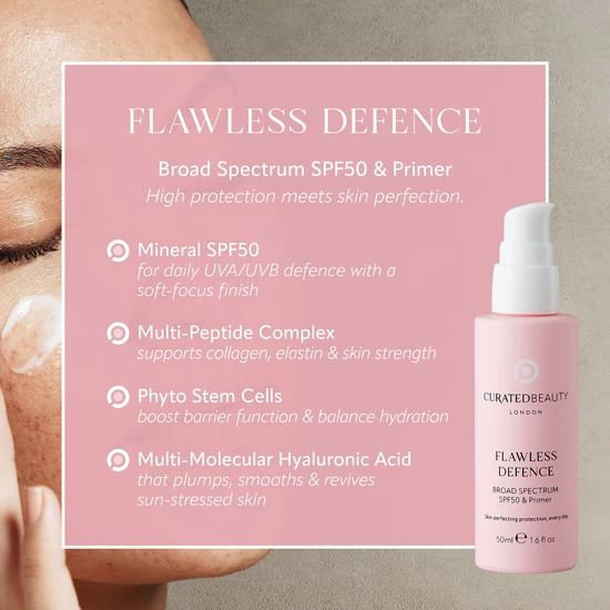 Curated Beauty London FLAWLESS DEFENCE