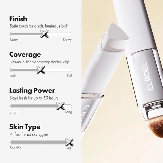 ELROEL Blanc Cover Cream Stick Deep