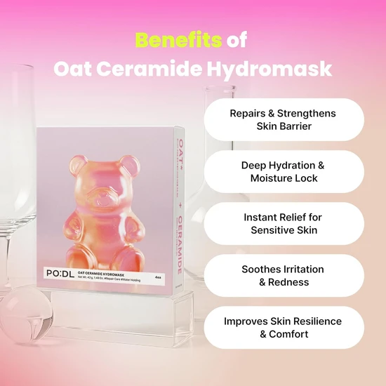 PO:DL PODL Oat Ceramide Hydromask x4