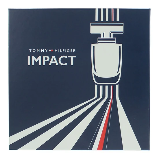 Tommy Hilfiger Impact Eau De Toilette 100ml, 4ml + Body Wash 100ml Gift Set 100ml