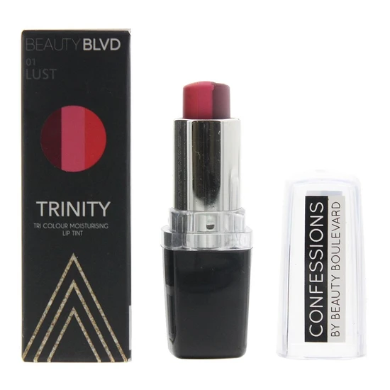 Beauty Blvd Trinity 01 Lust Tri Colour Moisturising Lip Tint 8g