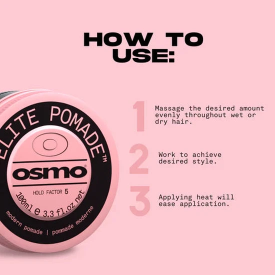 Osmo Elite Pomade Hold Factor 5 100ml