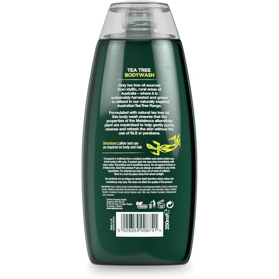 Australian Tea Tree Purifying Stimulating Body Wash 250ml