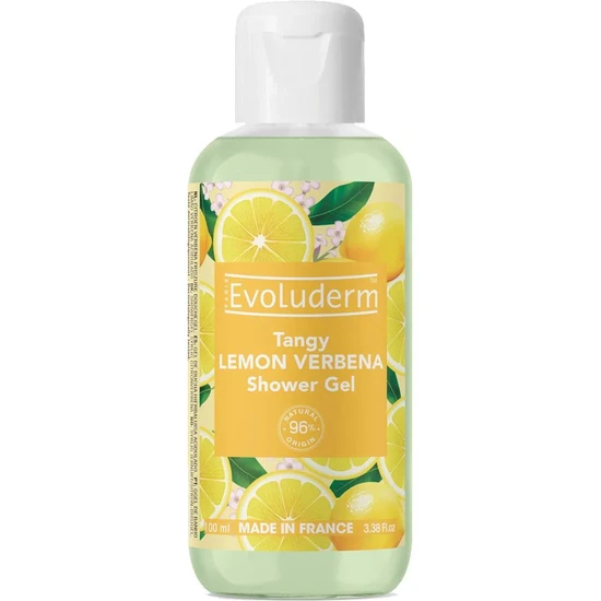 Evoluderm Lemon Verbena Shower Gel 100ml