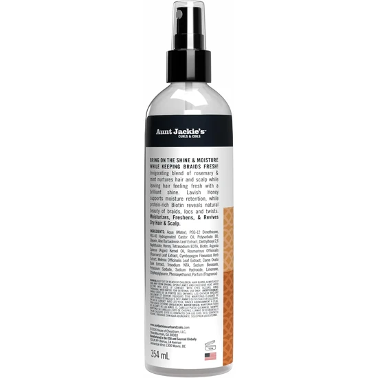 Aunt Jackie's Oh So Strong Shine Biotin Honey Boosting Moisturiser 354ml