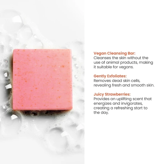 Dr Botanicals La Rose Francaise Facial Cleansing Bar 100g x 5