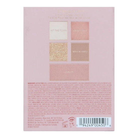 Buxom High Spirits Straight Up Eye & Cheek Palette 6.5g