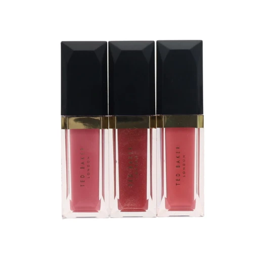 Ted Baker Power Pout Trio Lip Gloss Gift Set 3 x 4.34ml