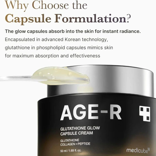 Medicube AGE-R Glutathione Glow Capsule Cream 50ml