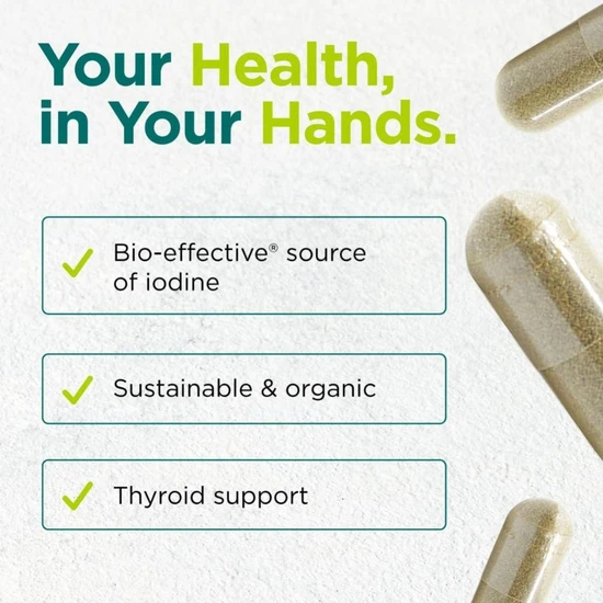 Cytoplan Organic Kelp 400mg Capsules 120 Capsules