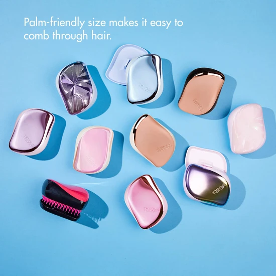 Tangle Teezer Compact Styler Detangling Hair Brush Rainbow Galore