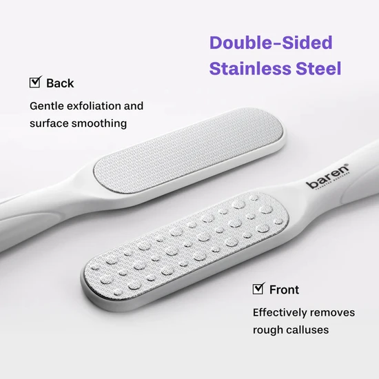 BAREN Foot Exfoliant Softener At-Home Kit