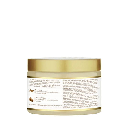 African Pride Moisture Miracle Aloe Coconut Water Pre Shampoo 340g