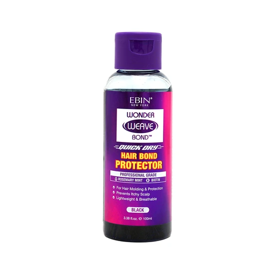 Ebin New York Wonder Weave Bond Hair Bond Protector Black 100ml