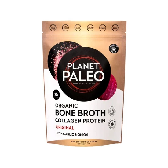 Planet Paleo Organic Bone Broth Collagen Protein Original 225g
