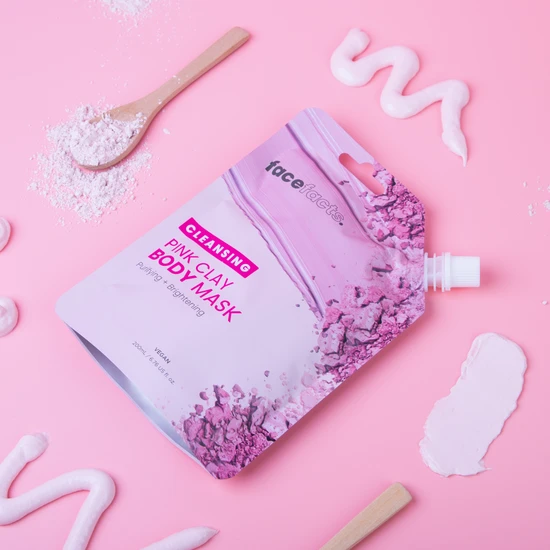 Face Facts Cleansing Pink Clay Body Mask 200ml