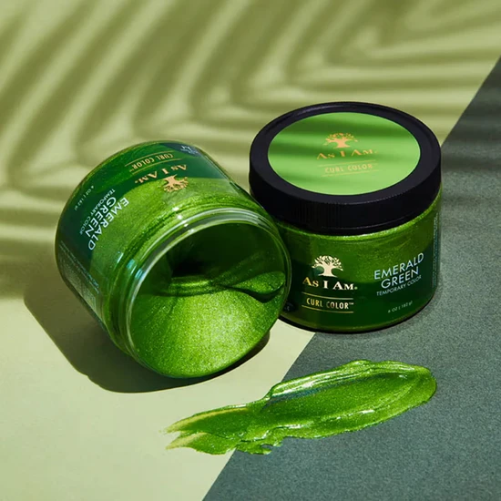 As I Am Curl Colour Emerald Green Vert Temporary Colour 182 g
