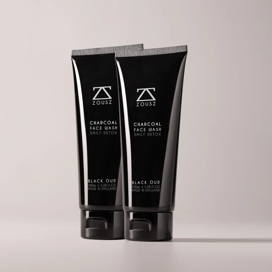ZOUSZ Black Oud Charcoal Face Wash For Men 100ml