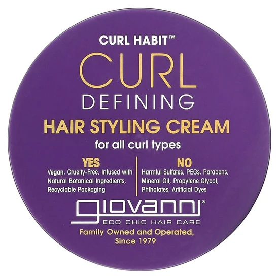 Giovanni Curl Habit Curl Defining Hair Styling Cream 295ml