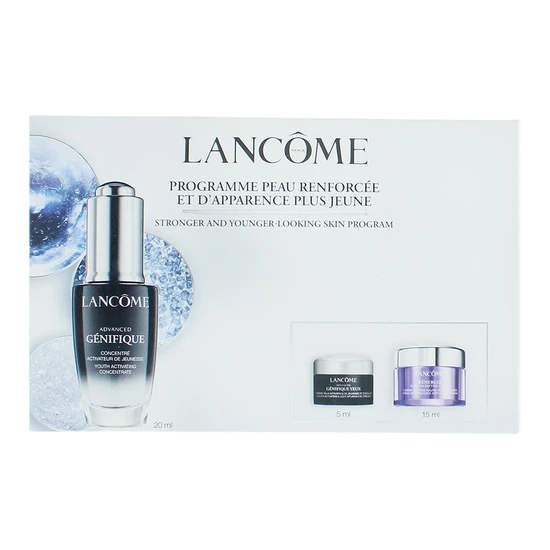 Lancôme Advanced Genifique Gift Set Serum 20ml + Eye Cream 5ml + Cream 15ml