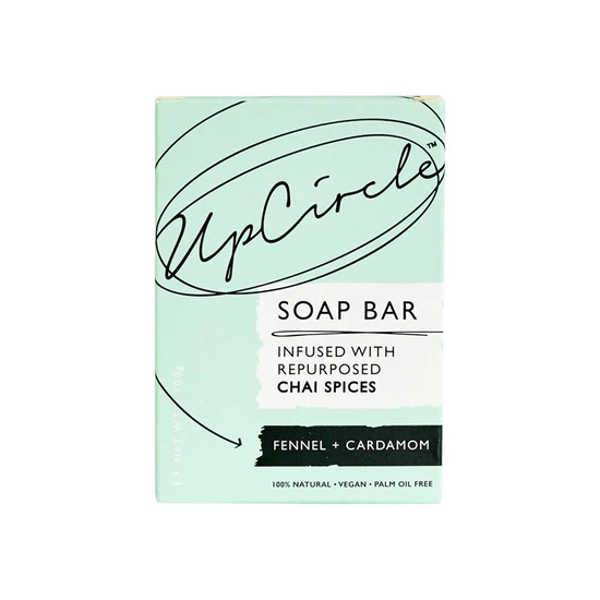 UpCircle Beauty Fennel & Cardamom Chai Soap Bar 100g