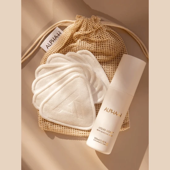 Alpha-H Reusable Bamboo Cotton Pads 7 Pads