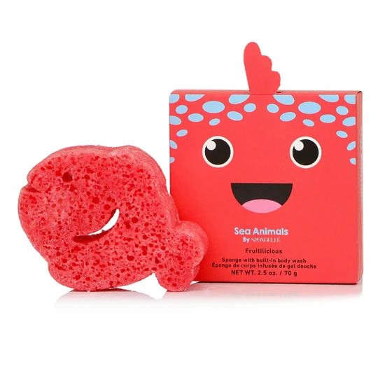 Spongelle Sea Animals Collection Walter Whale