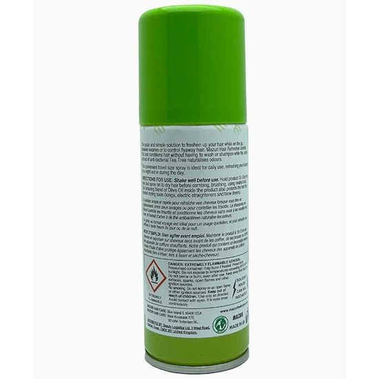 Mazuri Olive Oil Hair Freshener Spray 100ml