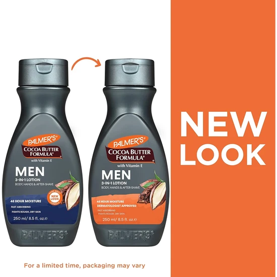 Palmer's Cocoa Butter Formula Men 3-in-1 Lotion With Vitamin E 250ml