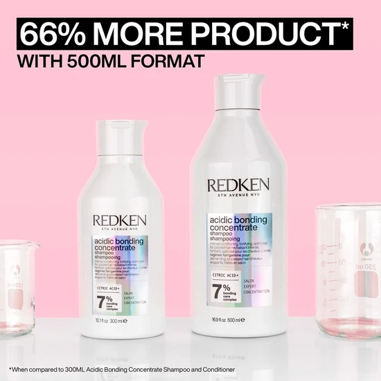 Redken Acidic Bonding Concentrate Shampoo & Conditioner 500ml Duo