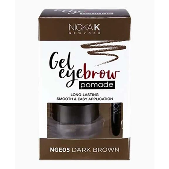NICKA K NEWYORK Gel Eyebrow Pomade NGE 04 Black