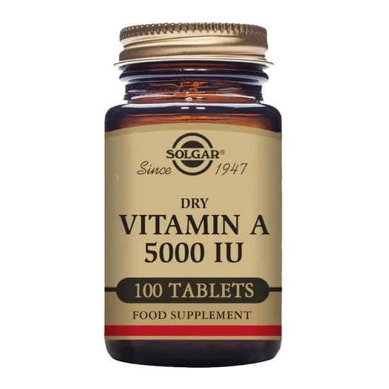 Solgar Dry Vitamin A 5000 IU x100