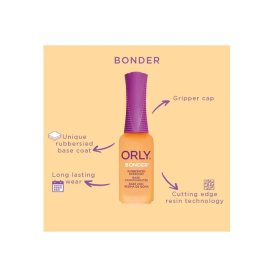 ORLY Bonder Rubberised Base Coat 9ml