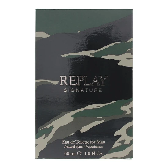 Replay Signature For Men Eau De Toilette 30ml
