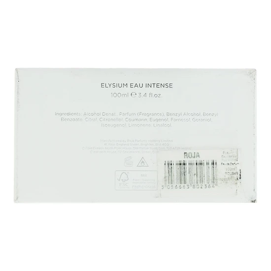 Roja Parfums Elysium Eau Intense Eau De Parfum 100ml