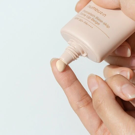 Numbuzin No.3 Porcelain Base-skip Tone Up Beige SPF 50+ 50ml