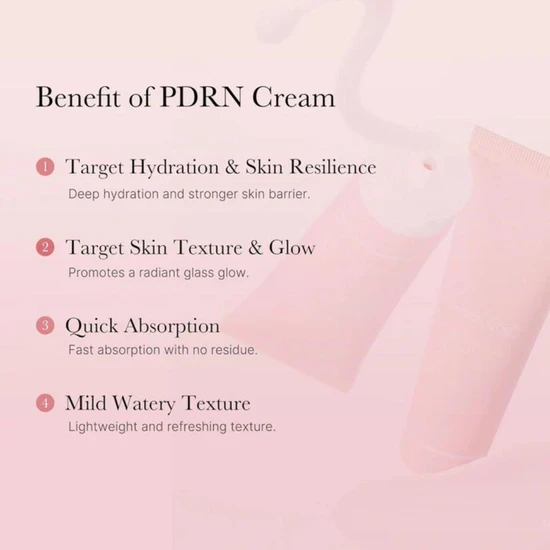 Medicube PDRN Pink Hyaluronic Moisturising Cream 50ml