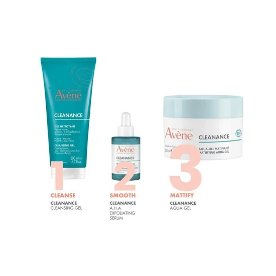 Avène Cleanance Mattifying Aqua Gel For Oily Skin 50ml