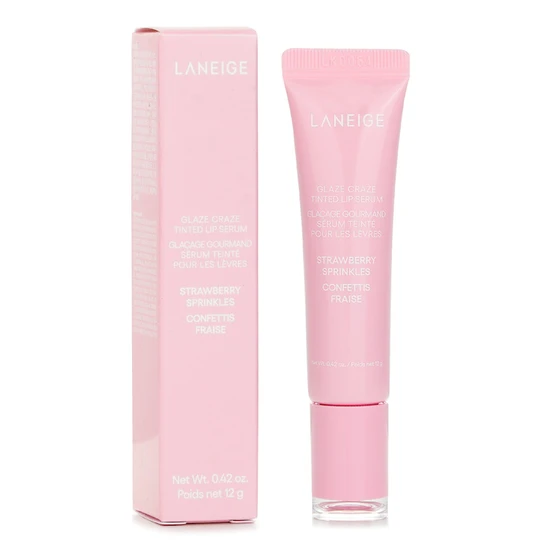 Laneige Glaze Craze Tinted Lip Serum Strawberry Sprinkles