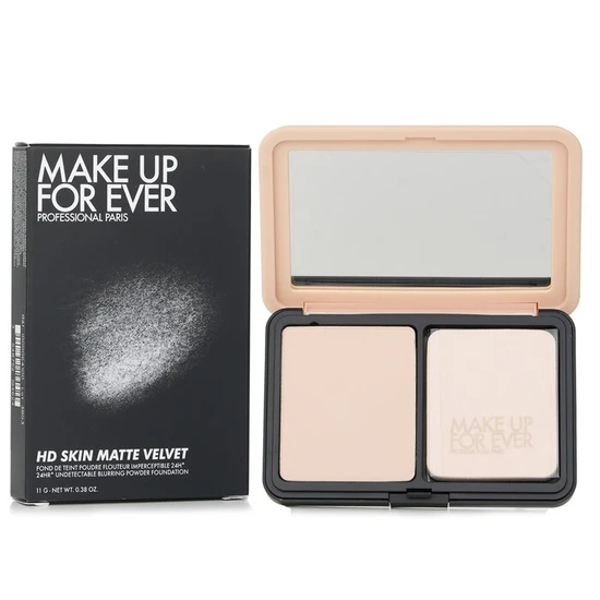 MAKE UP FOR EVER HD Skin Matte Velvet Powder Foundation 1N00