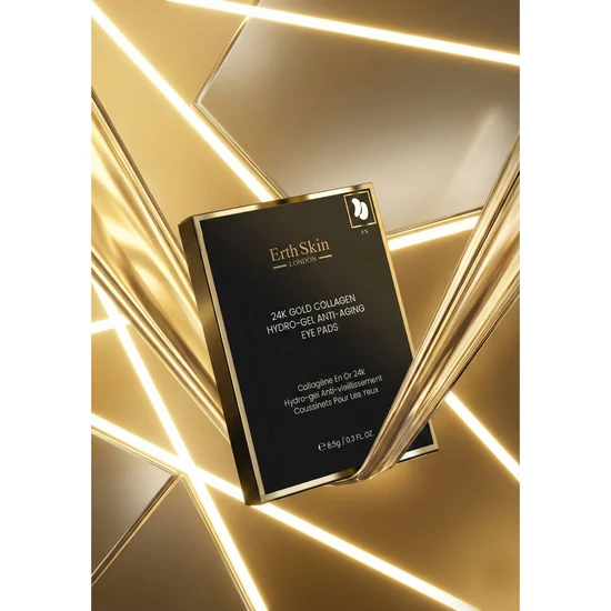 Erth Skin London Collagen Gold Under Eye Patch 24k Gold 5X2 Pads