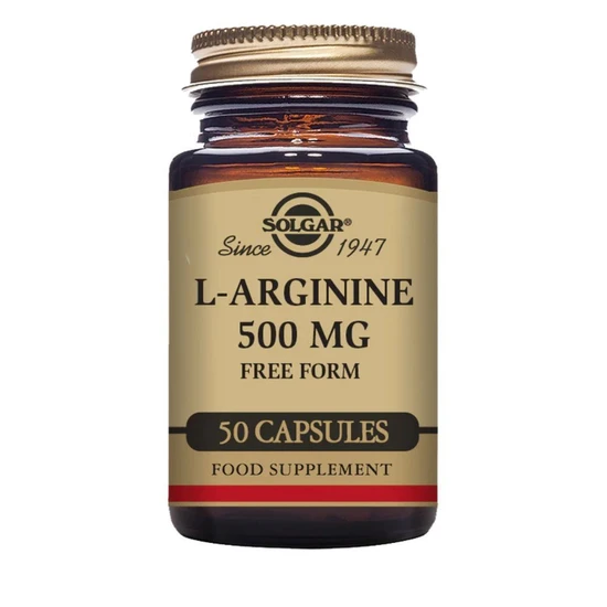 Solgar L-Arginine 500mg Vegicaps 50 Vegicaps