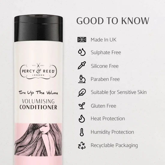 Percy & Reed Turn Up The Volume Volumising Conditioner 250ml
