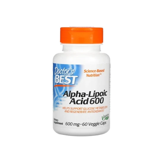 Doctor's Best Alpha-Lipoic Acid 600mg - 60 vcaps