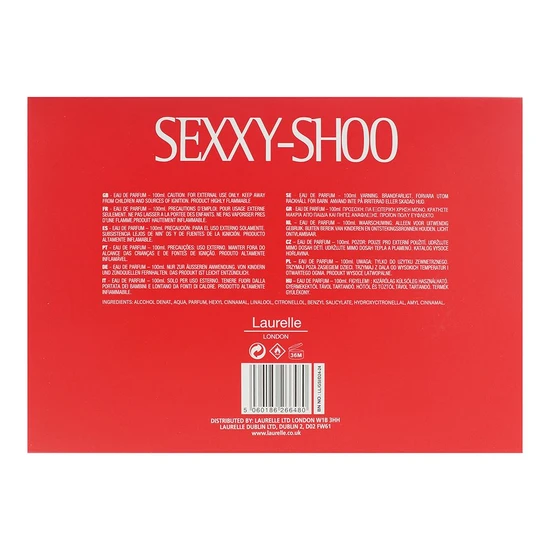 Laurelle Sexxy Shoo Red Eau De Parfum 100ml