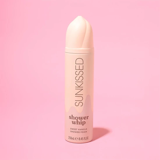 Sunkissed Shower Whip Sweet Vanilla Shower Foam 250ml