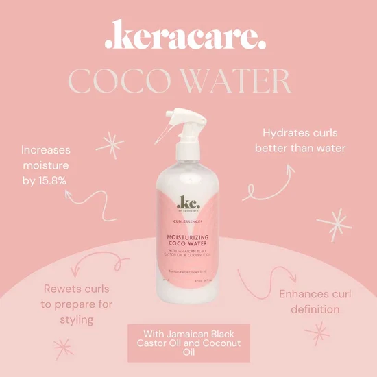 KeraCare Curlessence Moisturising Coco Water 475ml